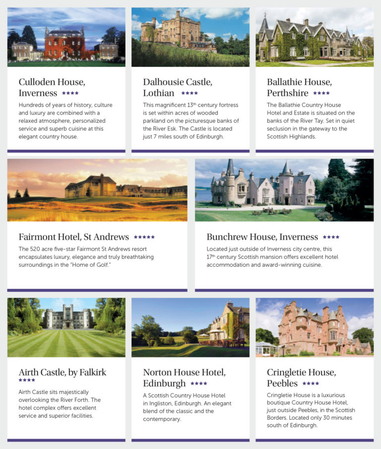 Castles & Manors Royal Scottish Tours